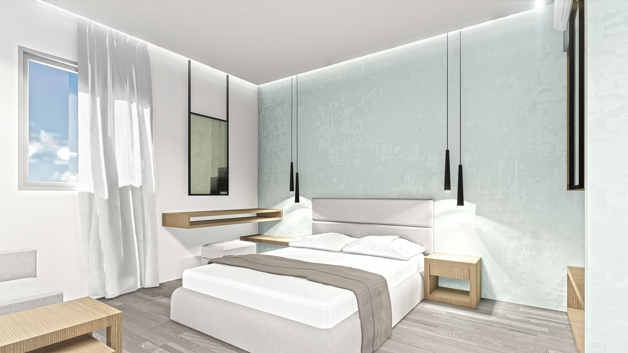 Akalli Luxury Studios 依克希亚 外观 照片